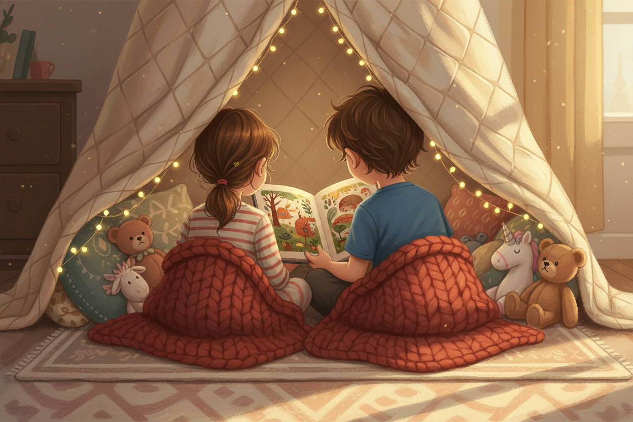 Un livre personnalisé pour deux enfants : frère et sœur héros de la même histoire