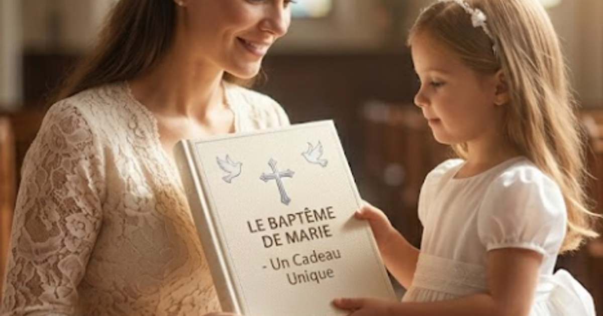 Cadeau baptême original pour une fille : 6 idées (et pourquoi le livre personnalisé domine)