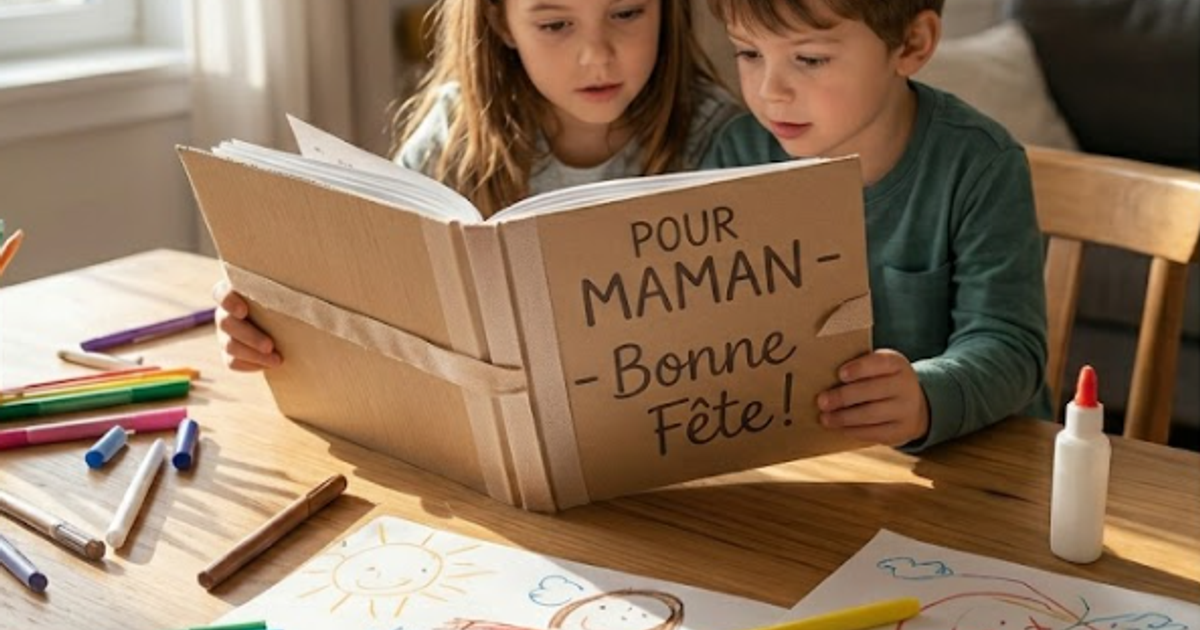 Cadeau pour la fête des Mères fait par l'enfant : 5 idées qui touchent vraiment Maman