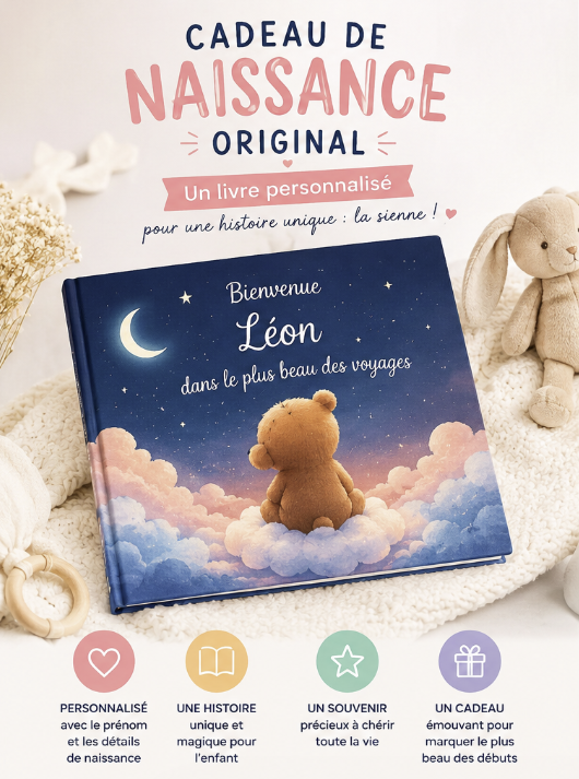 Cadeau de naissance original et personnalisé : nos idées qui marquent