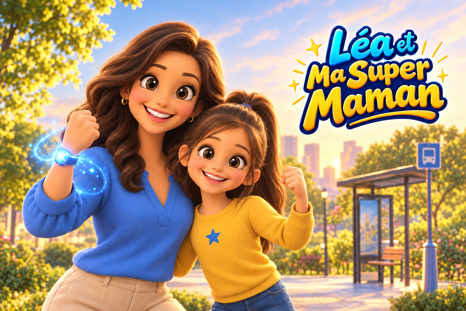Couverture du livre personnalisé « Ma Super Maman »