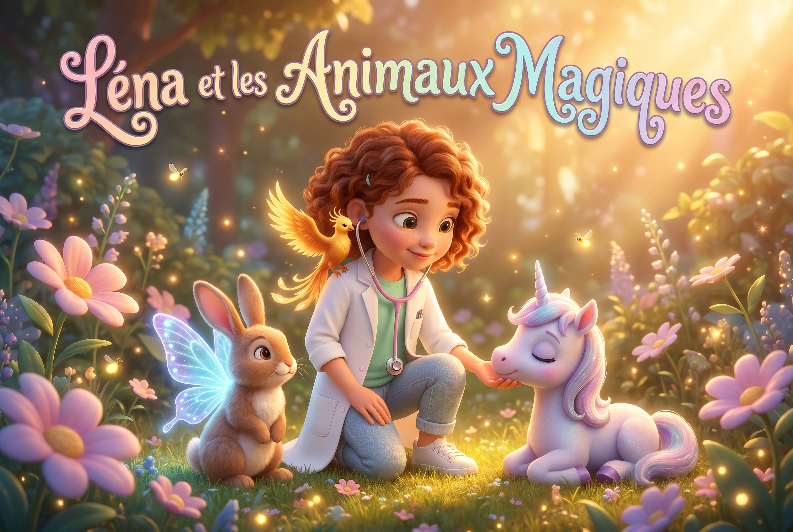 Couverture du livre personnalisé « Les Animaux Magiques »