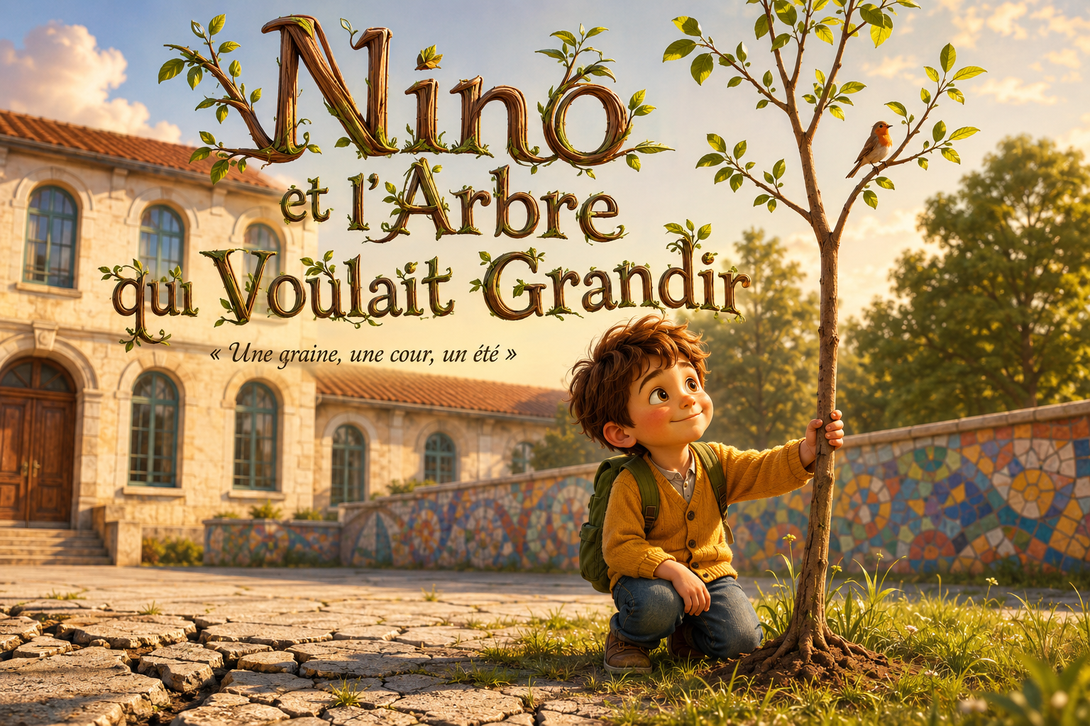 Couverture du livre personnalisé « L'Arbre qui Voulait Grandir »