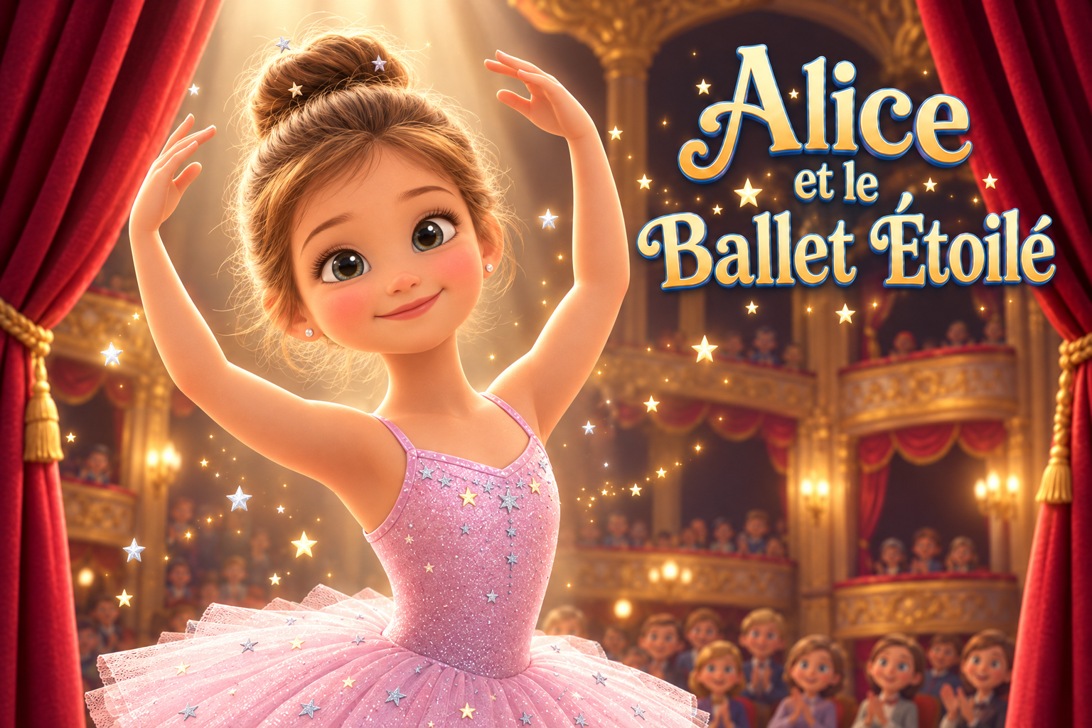 Couverture du livre personnalisé « Le Ballet Étoilé »