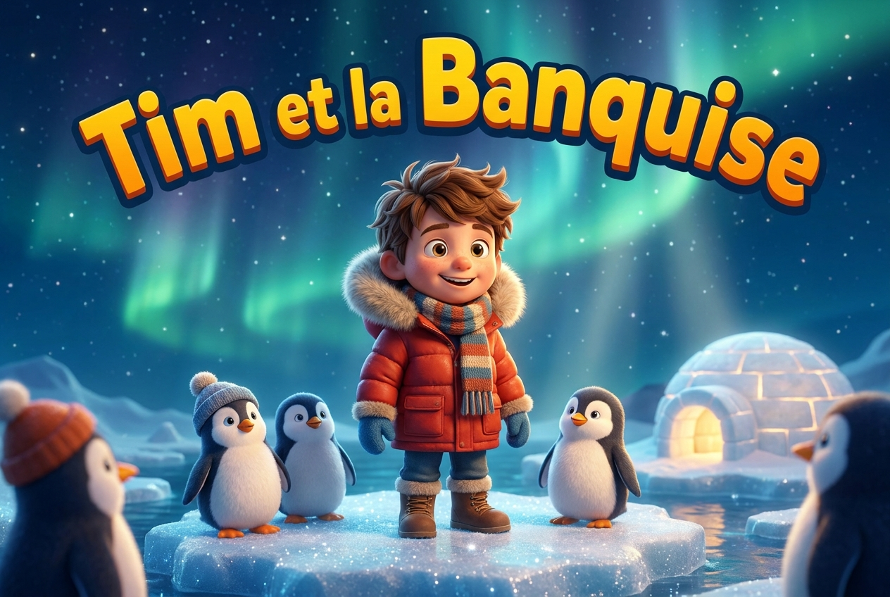 Couverture du livre personnalisé « La Banquise Enchantée »