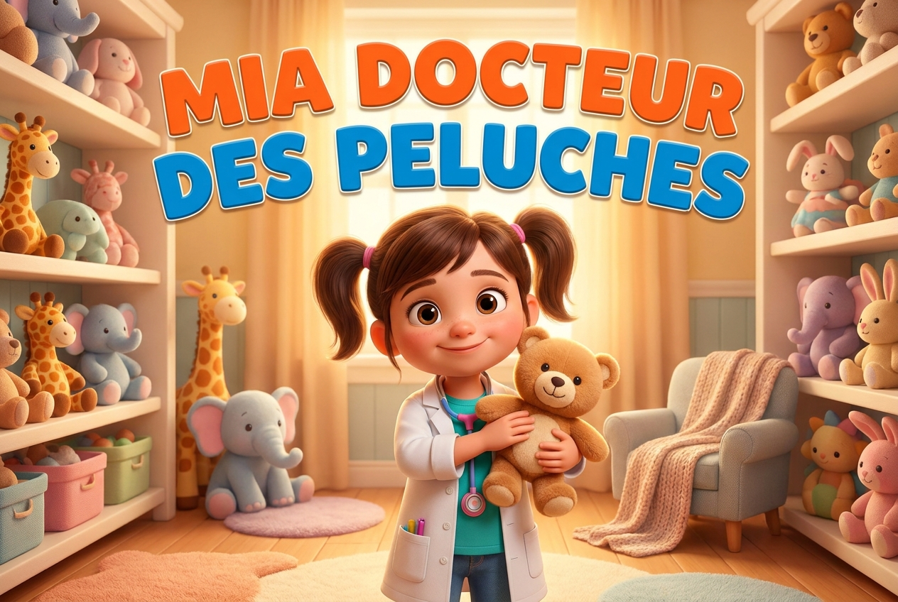 Couverture du livre personnalisé « Le Docteur des Peluches »