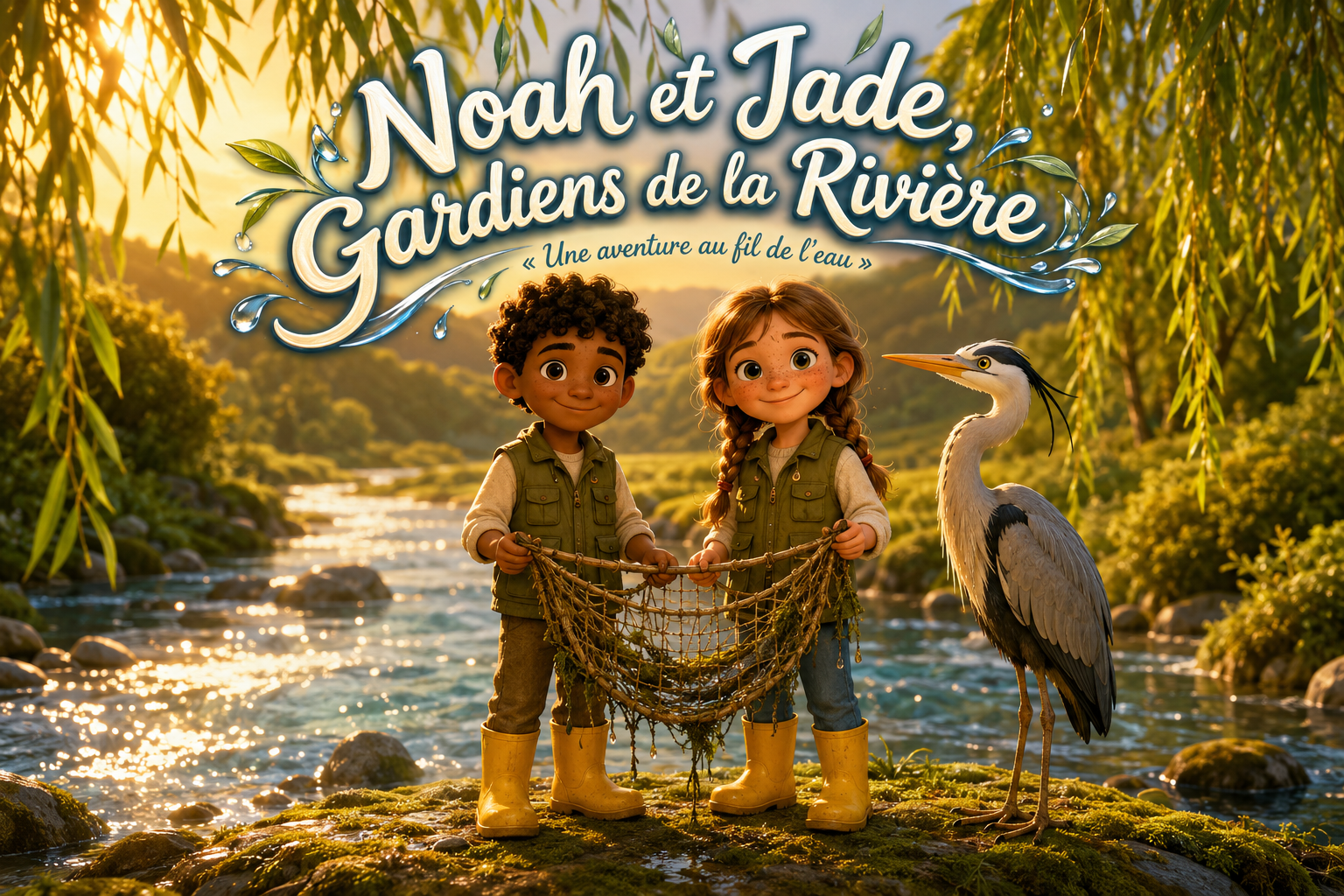 Couverture du livre personnalisé « Les Gardiens de la Rivière »
