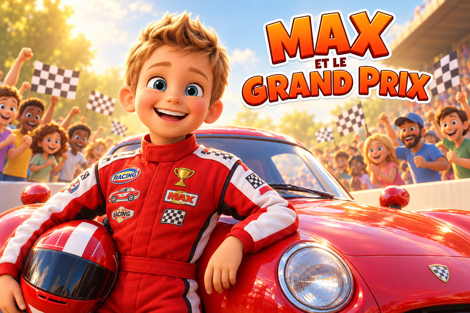 Couverture du livre personnalisé « Le Grand Prix »