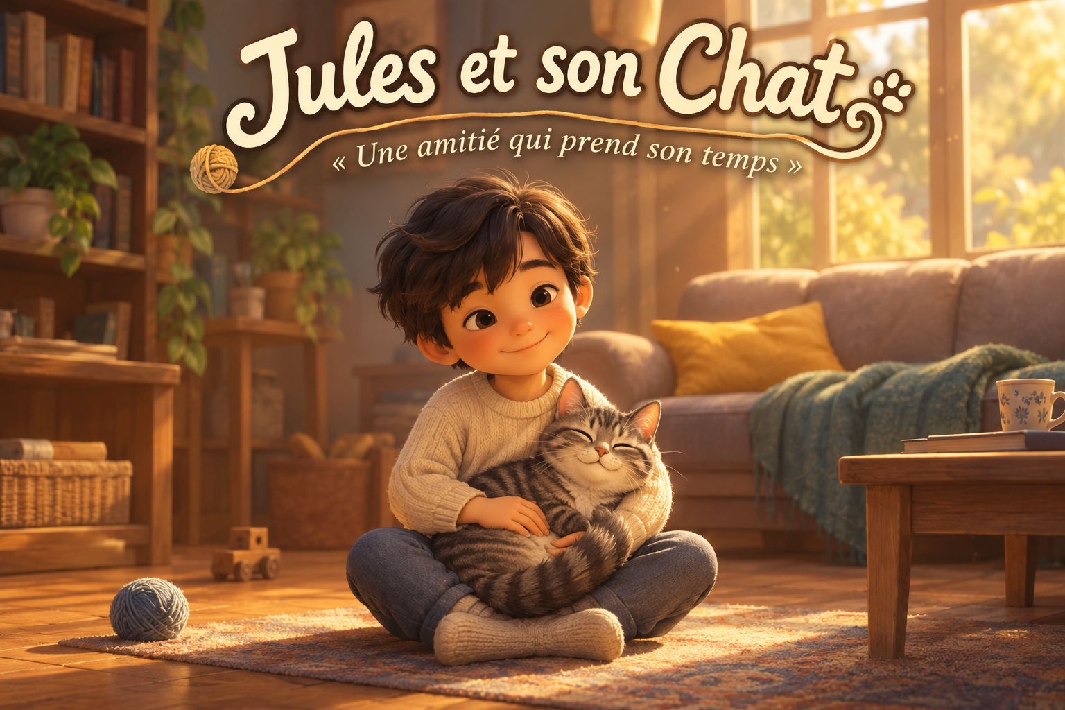 Livre personnalisé avec son chien ou son chat : l'animal de la famille devient un personnage