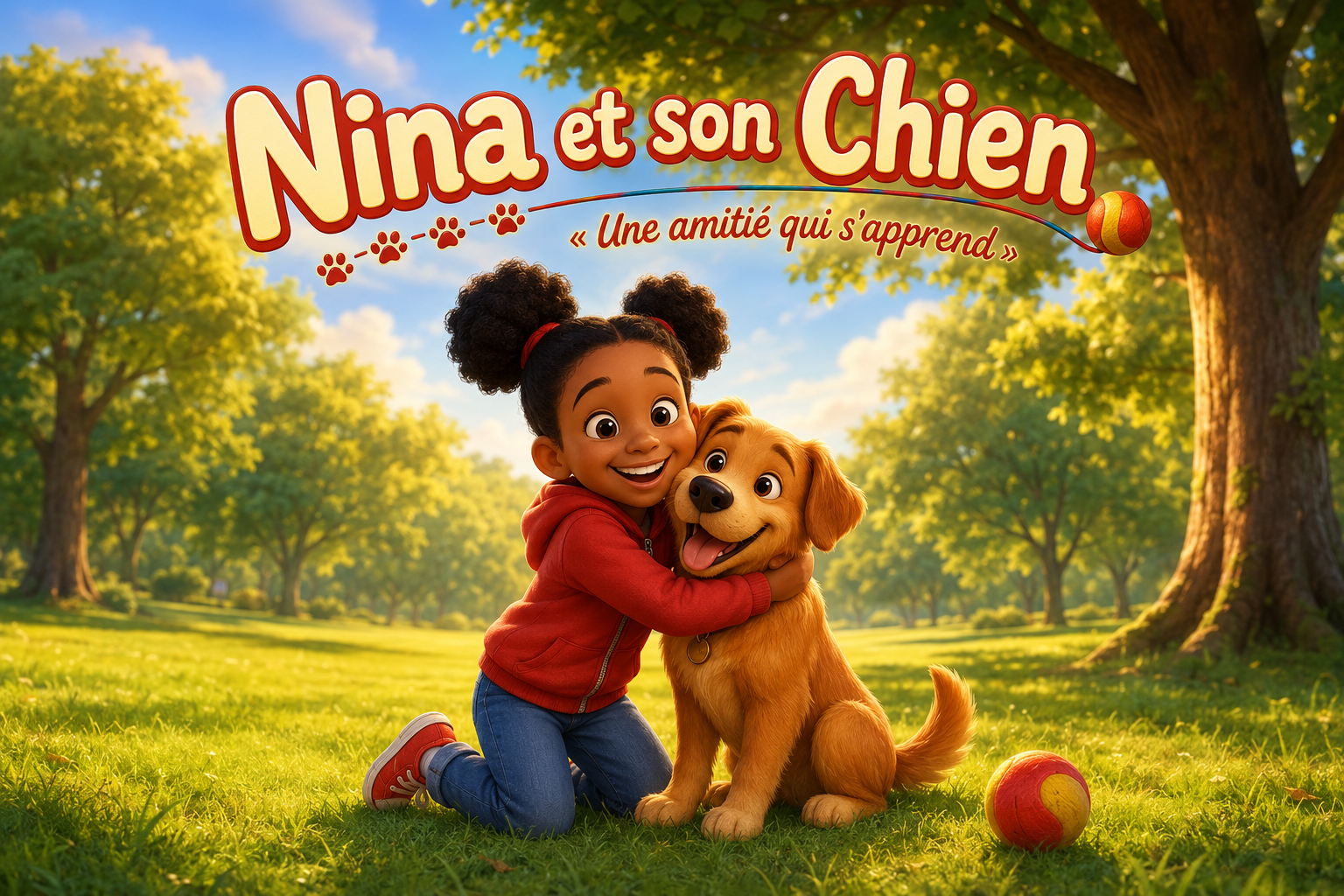 Couverture du livre personnalisé « Mon Ami le Chien »