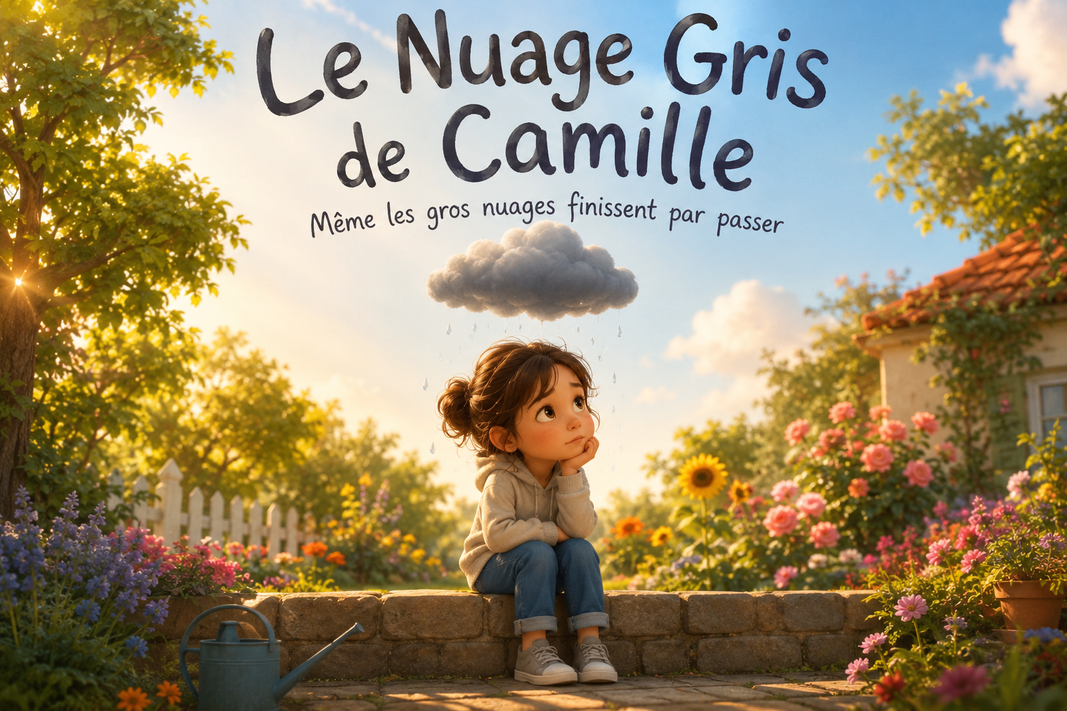 Couverture du livre personnalisé « Le Nuage Gris »