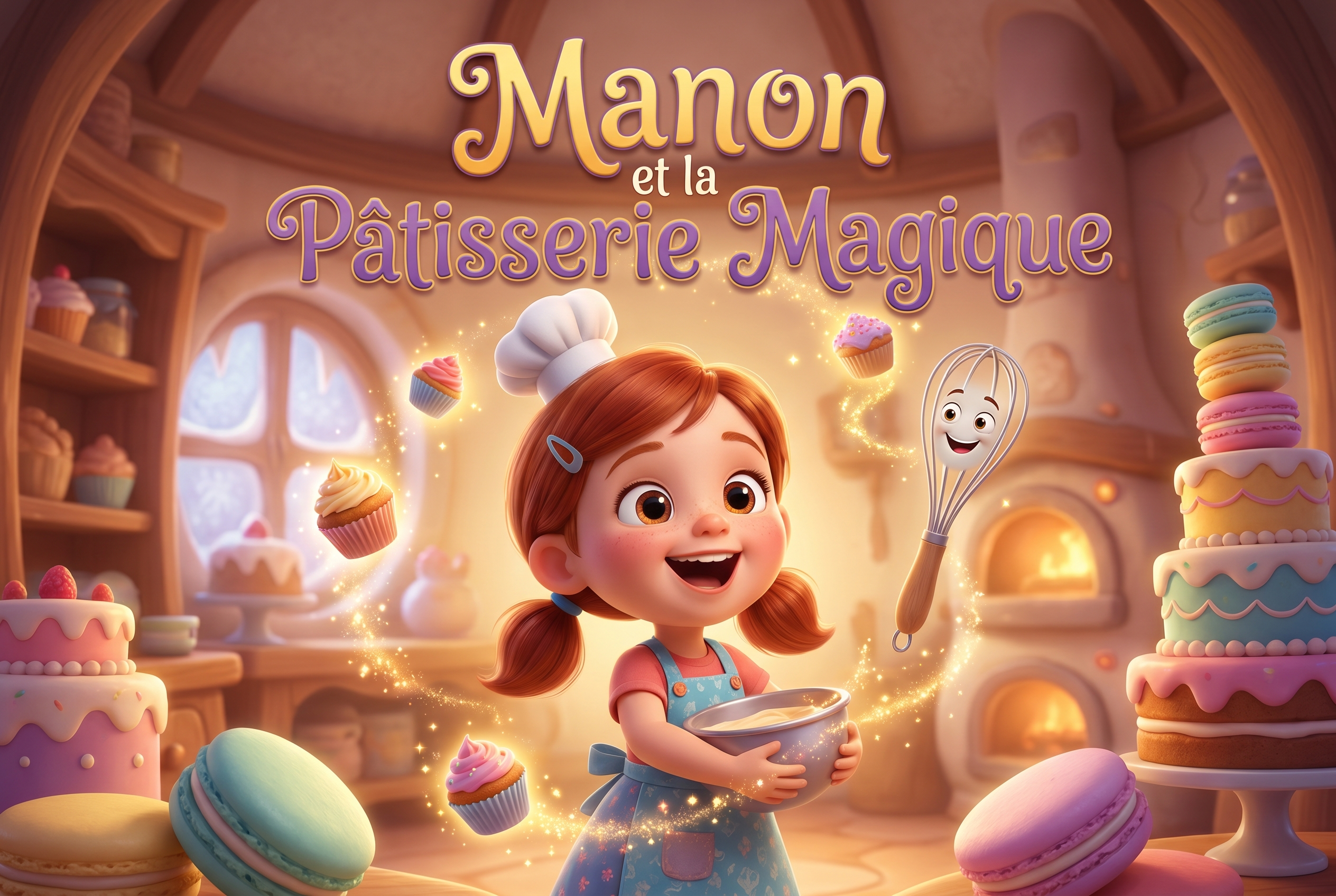 Couverture du livre personnalisé « La Pâtisserie Magique »