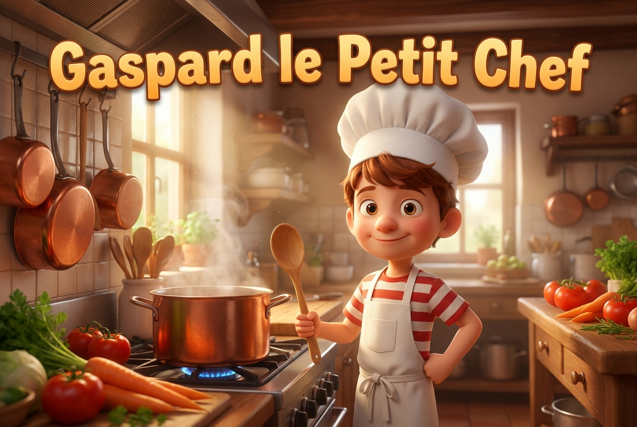 Couverture du livre personnalisé « Le Petit Chef »