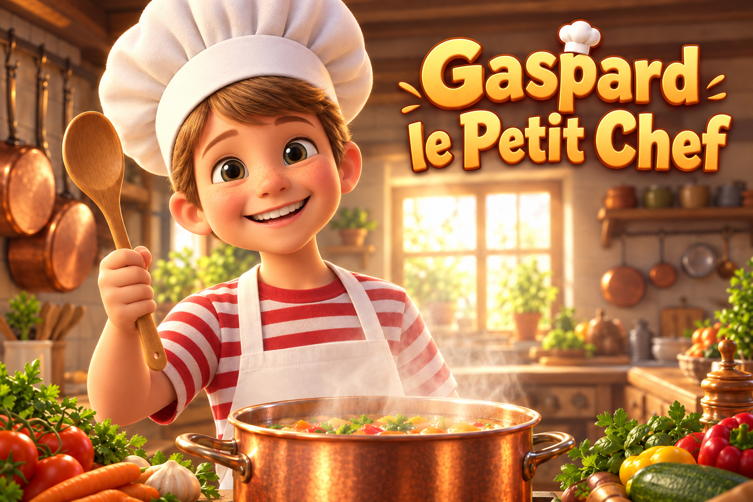 Couverture du livre personnalisé « Le Petit Chef »