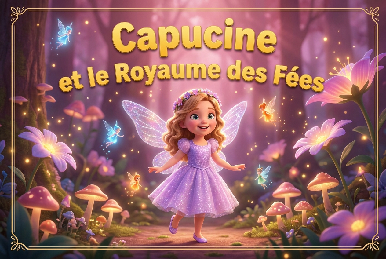 Couverture du livre personnalisé « Le Royaume des Fées »