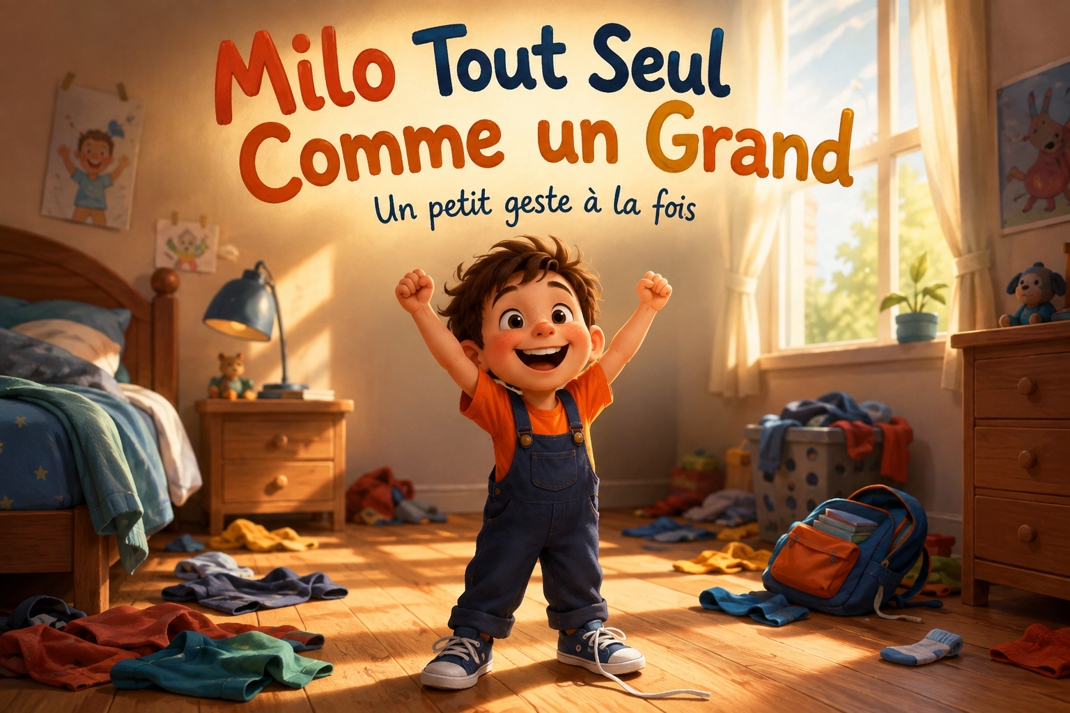 « Je veux le faire tout seul ! » : l'autonomie qui vous fait perdre vingt minutes le matin