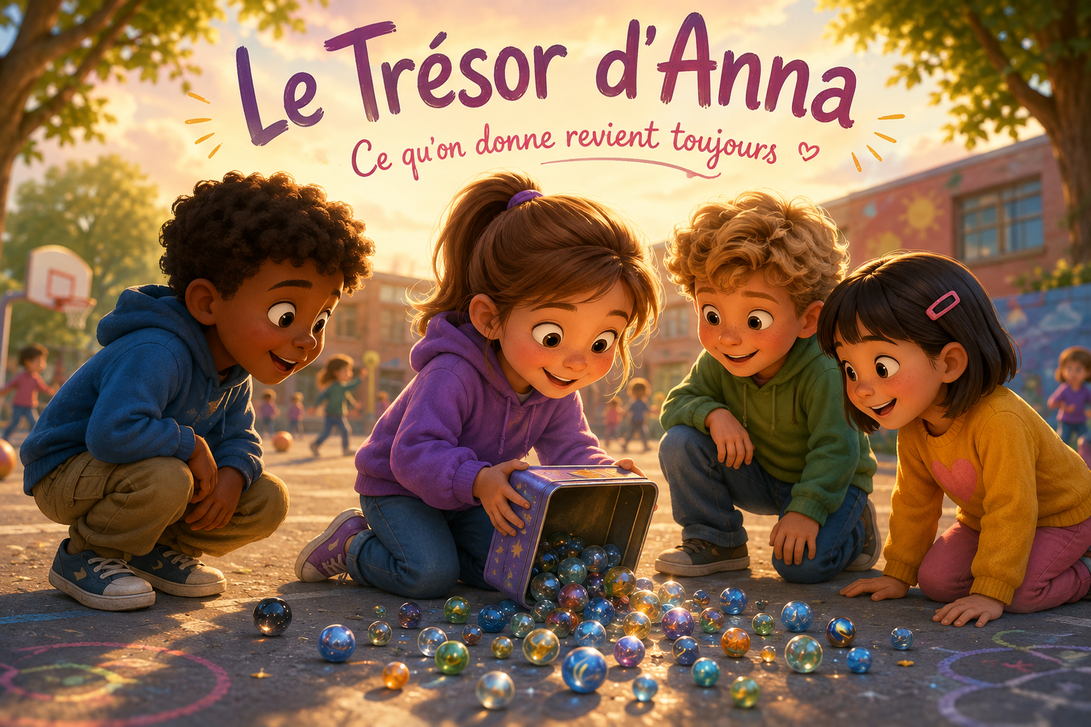 Couverture du livre personnalisé « Le Trésor du Partage »