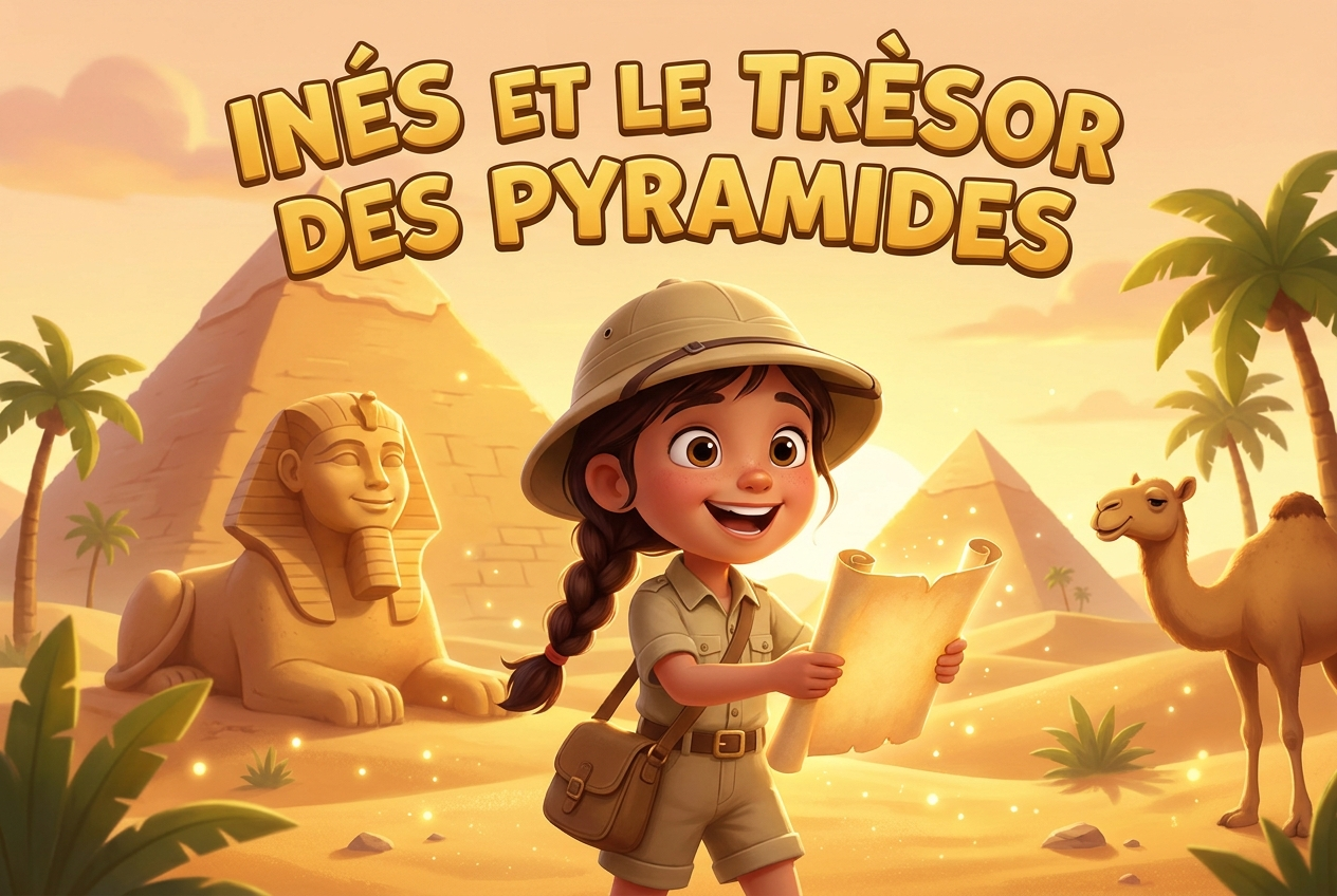 Couverture du livre personnalisé « Le Trésor des Pyramides »