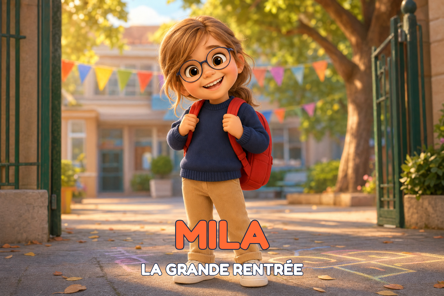 Couverture du livre personnalisé « La Grande Rentrée »