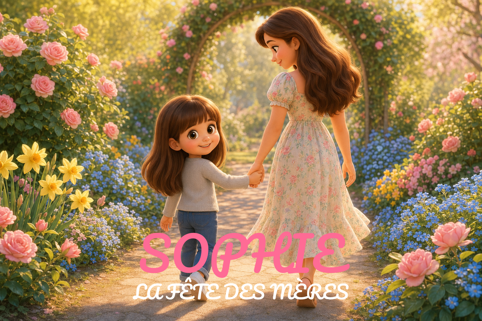 Couverture du livre personnalisé « La Fête des Mères »